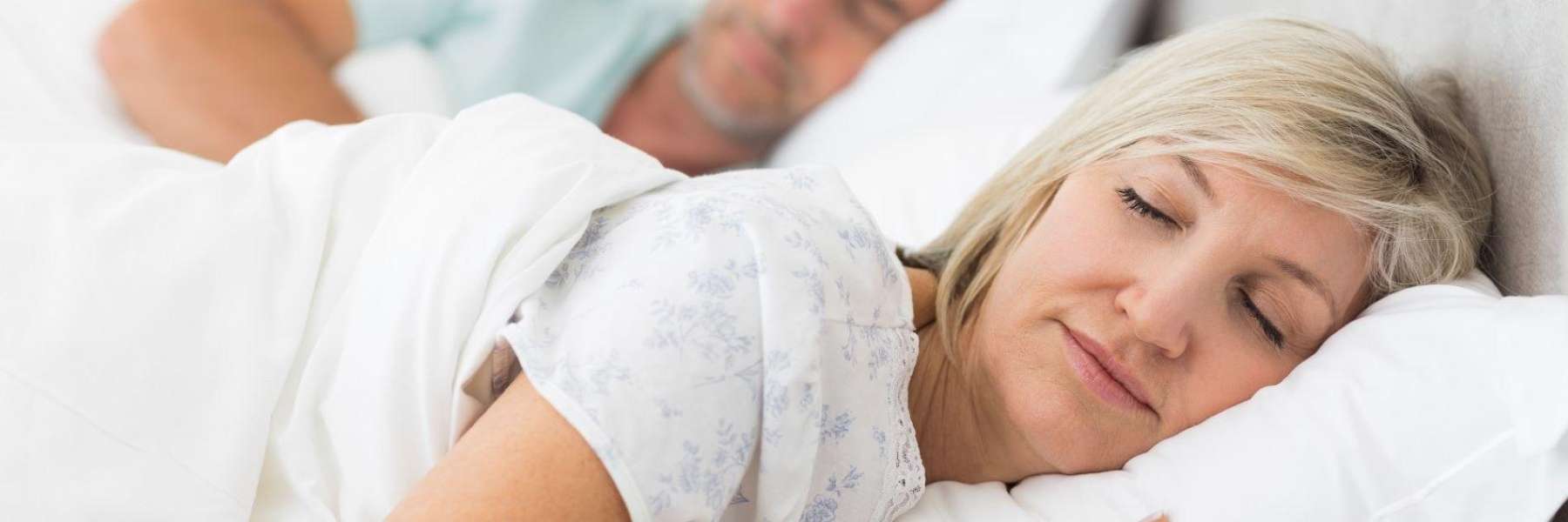 newcastle woman sleeping peacefully after sleep apnoea treatment