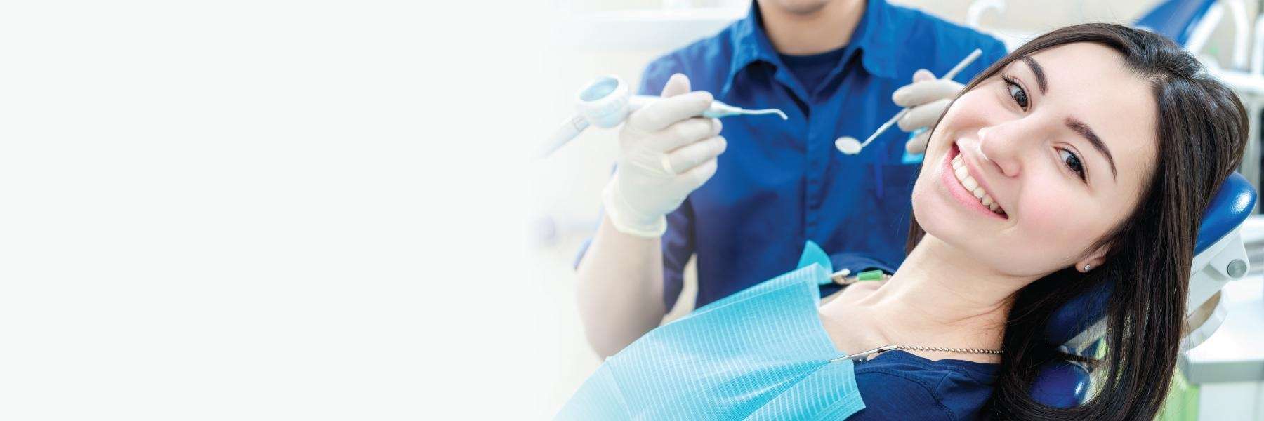 Woman at dentist in warners bay