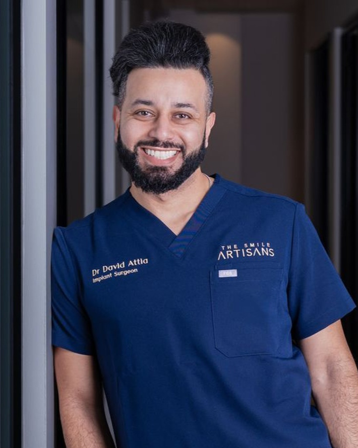 Dr David Attia BDSc, GradDipDent, MSc (Oral Implantology), PGDipClin (Ortho), FICOI, DICOI, PFA