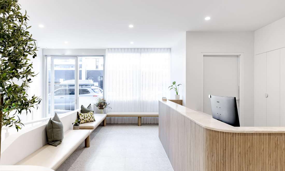 Front desk in SmilesHQ